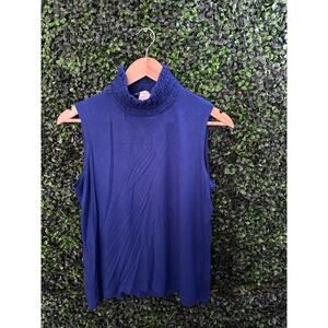Jillian Nicole, Blue Sleeveless Blouse, Women’s PL